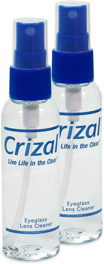 Eyeglass Lens Cleaning Solution – 2 Pack – Safe