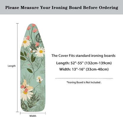 Daisy & Bee Ironing Board Cover and Pad Standard Ironing Board Cover