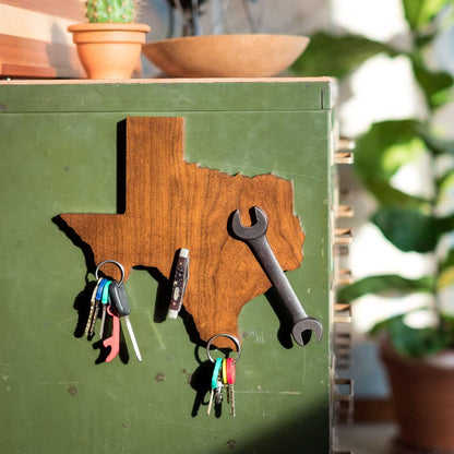 The Wooden States Of America - Magnetic Key Holder (Ohio)