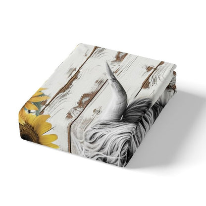Highland Cow Bedding Set Kids Farm Highland Cattle Comforter Cover Set for Girls Women Sunflower Farmhouse Style Duvet Cover King Size Breathable Wood Grain Bedspread Cover Room Decor Quilt Cover