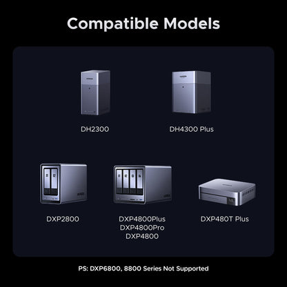 UGREEN NAS UPS, 120W DC Battery Backup & Surge Protector, 12000mAh Uninterruptible Battery Power Supply Only Compatible for DH2300, DH4300 Plus, DXP2800, DXP4800,DXP4800 Plus,DXP4800 Pro,DXP480T Plus
