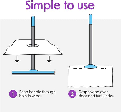 Wipex Plant Based XL Wet Floor Wipes