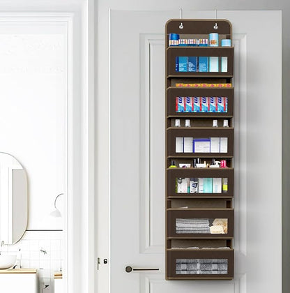 Simple Houseware 6 Clear Window Pocket Over Closet Door Storage Hanging