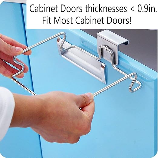 Large Stainless Steel Trash Bag Holder
