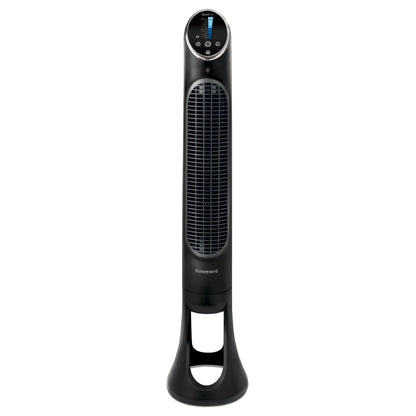 Honeywell QuietSet Whole Room Tower Fan, Oscillating Tower Fan with Remote, Black, HYF290B