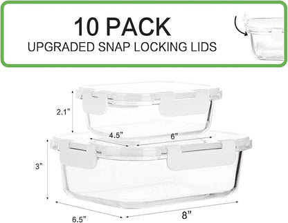 Glass Meal Prep Containers