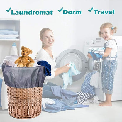Heavy Duty Laundry Bag 2 Pack XL Nylon Laundry Bags