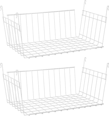 ClosetMaid 17 Inch Wide Hanging Basket Wire Shelving Accessory