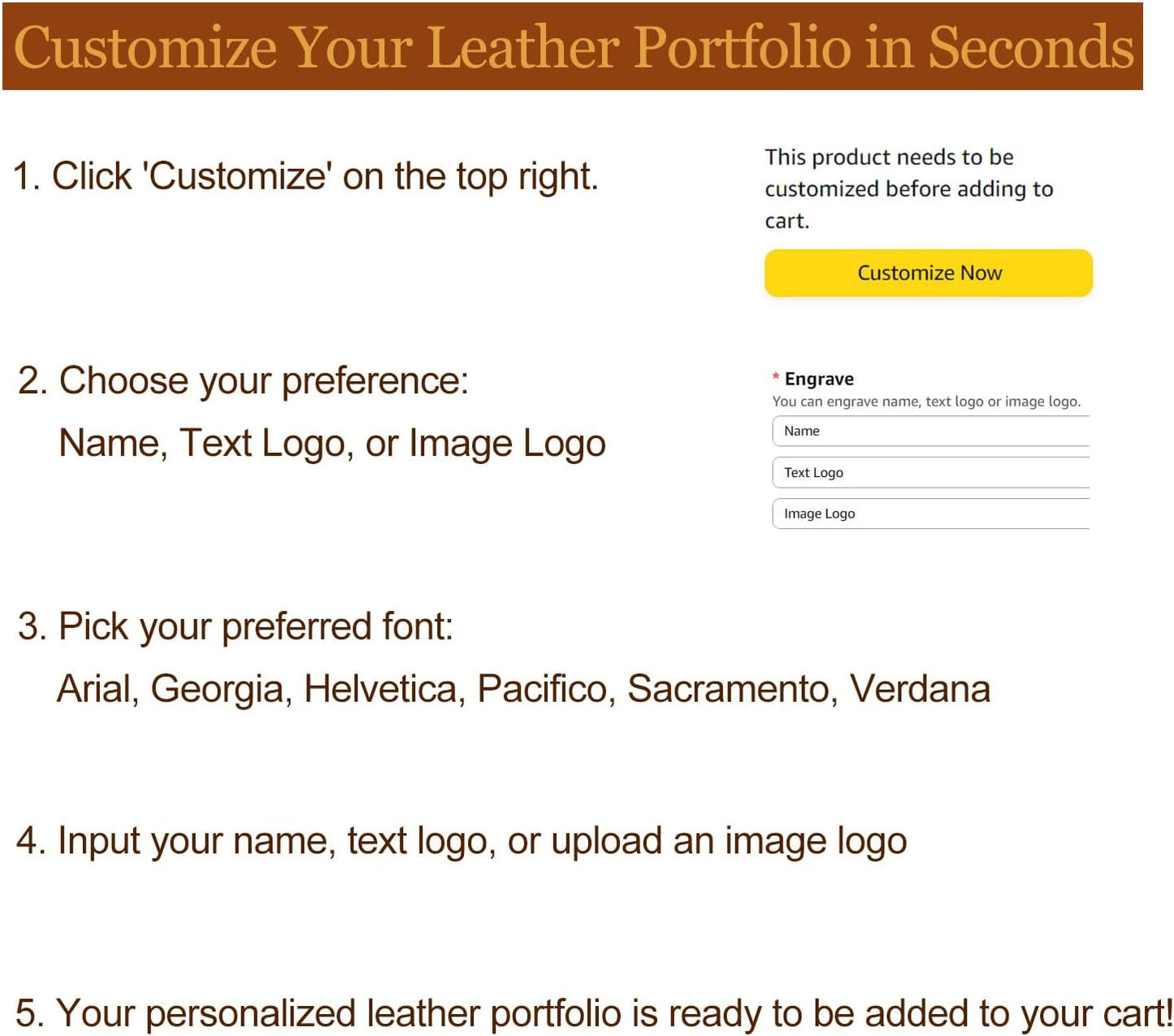 Personalized Vegan Leather Portfolio with Front Pocket for Men Women, Custom 8.5 x 11 Legal Pad Notepad Holder, Zippered Business Organizer, Professional Work Folder, Black