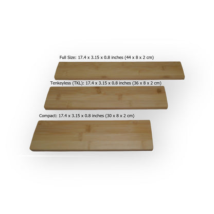 Kothar Wooden Keyboard Wrist Rest (Full Size, Natural)