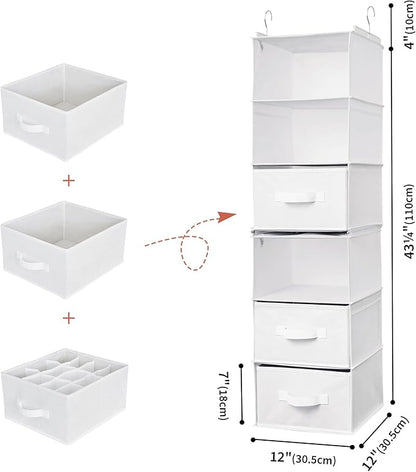 GRANNY SAYS 6-Shelf Hanging Organizer