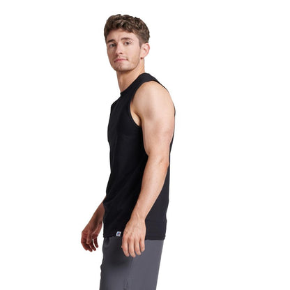 Russell Athletic Men's Cotton Basic Muscle,Basic J Navy,Medium