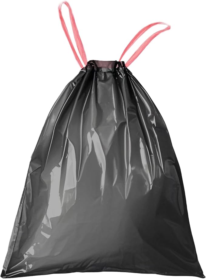 Small 4 Gallon Trash Bags for Bathroom & Bedroom, Drawstring Garbage Bags for
