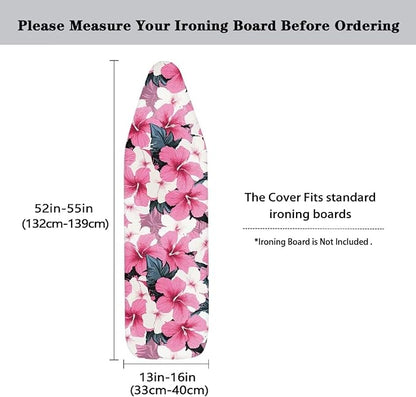 Hibiscus Print Ironing Protector