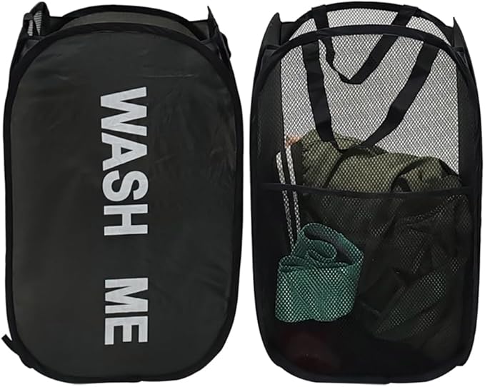 Collapsible Laundry Basket Foldable Laundry Hamper Pop Up Basket Dirty Clothes