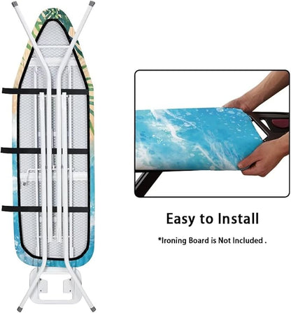 Beach Theme Ironing Board Cover and Pad Fits 15" x 54" Standard Boards