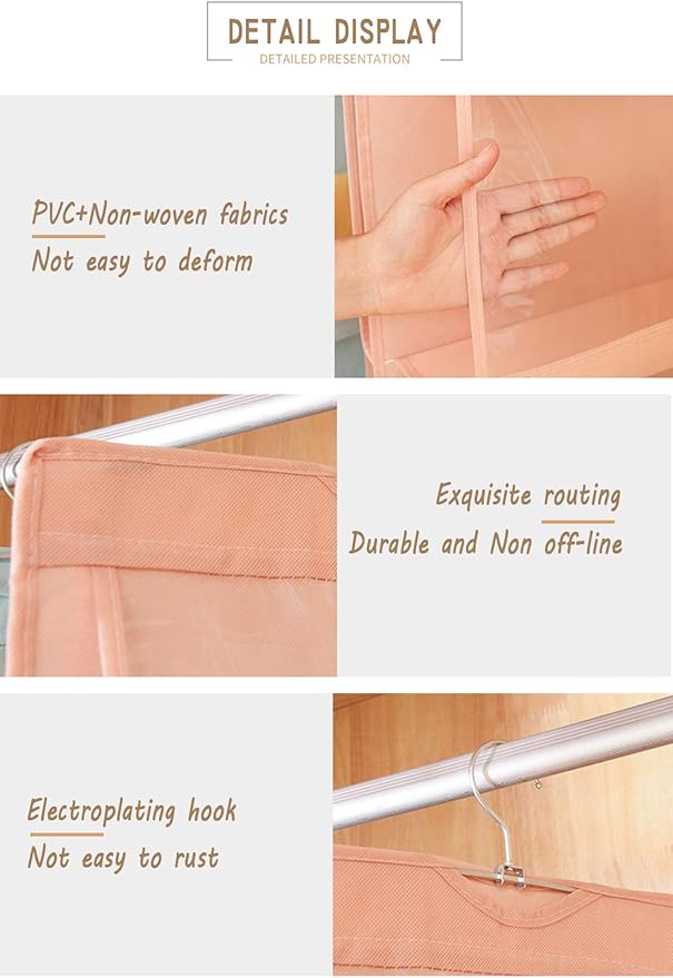 AARAINBOW 1 Pack Hanging Handbag Purse Organizer, Hand Bag Organizer Space