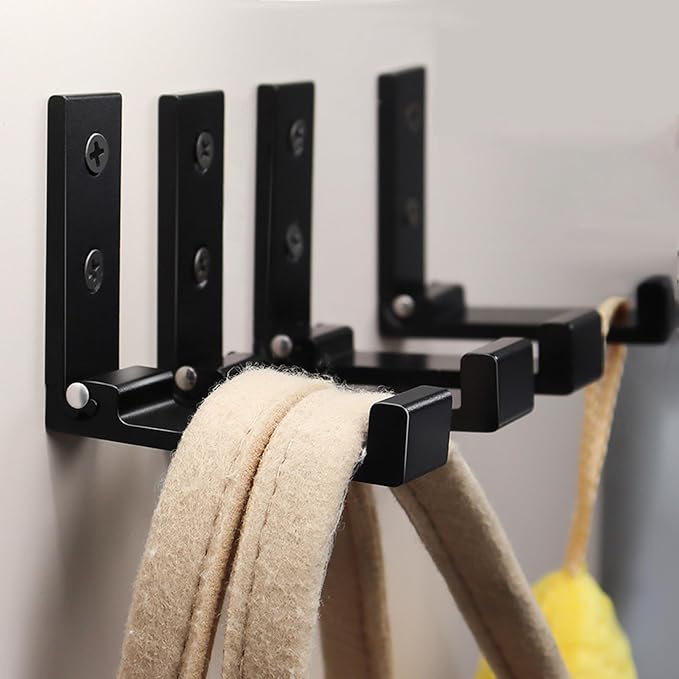 OHIYO Folding Wall Hook 2PCS Folding Coat Hooks