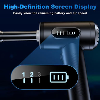 Compressed Air Duster-3 Gear Adjustable 100000RPM Electric Air Duster