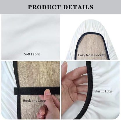 Ironing Board Cover Standard Size Heat & Stain Resistant Fabric Top Ironing Pad