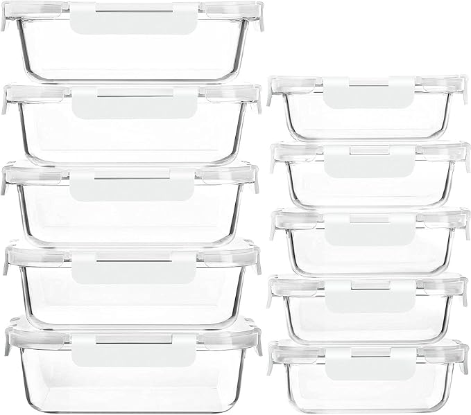 Glass Meal Prep Containers