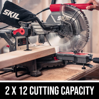SKIL 10" Dual Bevel Sliding Compound Miter Saw-MS6305-00