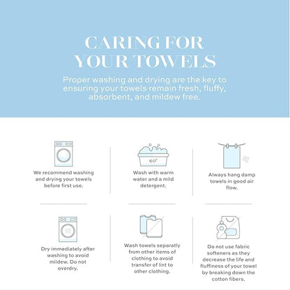 White Classic Luxury Cotton Washcloths 13x13 Inch