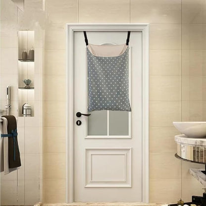 Adjustable Space Saving Door Hanging Laundry Hamper Bag Dorm Laundry Bag