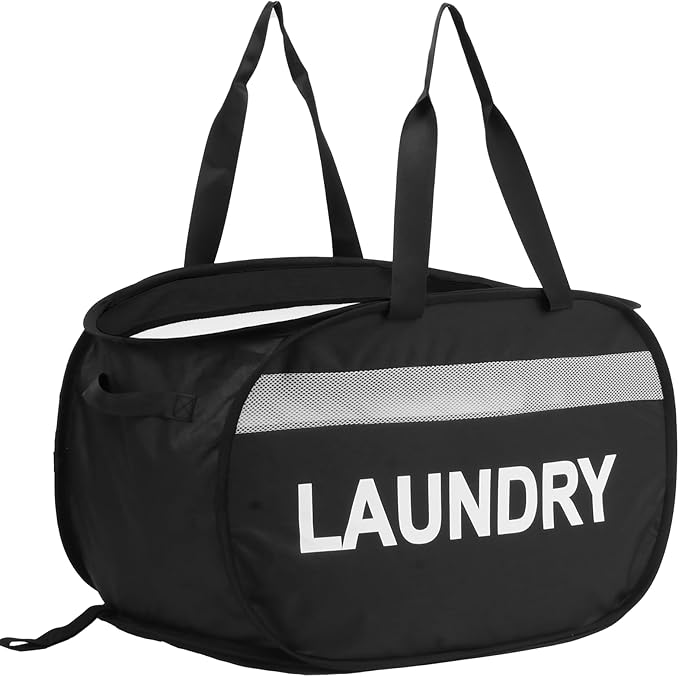 Collapsible Laundry Baskets, Tear-proof Dirty Clothes Hampers