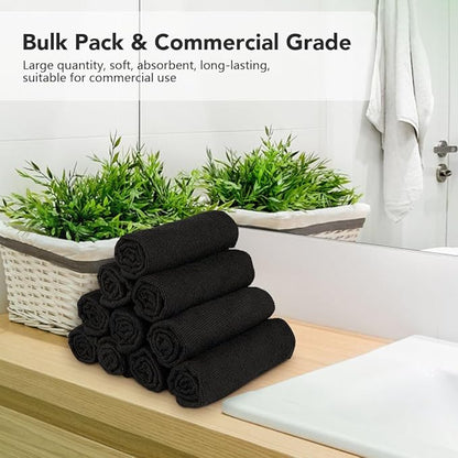Orighty Wash Cloths Bulk Towels Set 200 Pack, Highly Absorbent and Soft Feel