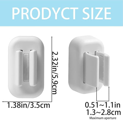 4PCS Toothbrush Holder Wall Mounted, Electric Toothbrush Holder Wall Mounted