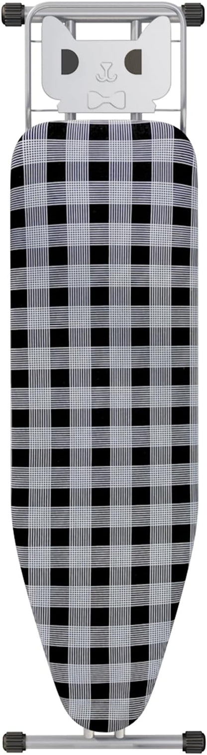 Ironing Board 13" X 43" W/Extra Thick Heavy Duty Padded Cover, Height Adjustable