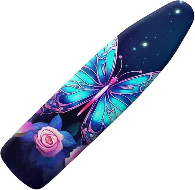 Butterfly Rose Ironing Board Cover and Pad