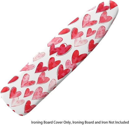Heart Cartoon Ironing Board Cover Romantic Standard Size 15″x54″ Ironing Board