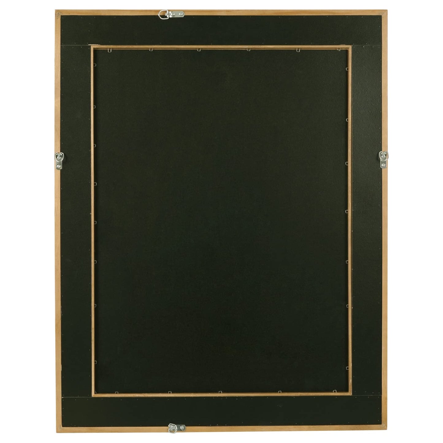 WallBeyond Rattan Wall Mirror Rectangle, 32 X 44 inch Rattan Mirror with Wooden Framed for Wall Decor Bathroom, Living Room, Entryway, Farmhouse, Bedroom