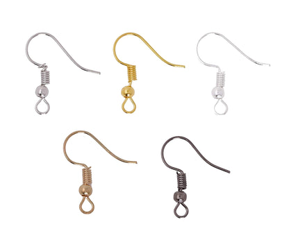 Mandala Crafts Assorted Earring Hooks for Jewelry Making – 1150 PCS French Fish Hook Ear Wires & Jump Rings Kit – DIY Fishhook Earring Making Supplies Findings