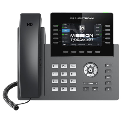 Business Phone System 'Mission Machines' G400C: Includes Grandstream GRP2615 Phones + 'Mission Machines' Cloud Server + Free 3-Months of 'Mission Machines' Cloud Phone Service (4 Phone Bundle)