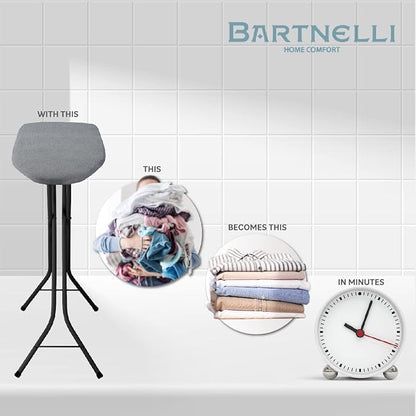 Bartnelli Pulse Ironing Board | Made in Europe | Patent Space Saving Smart