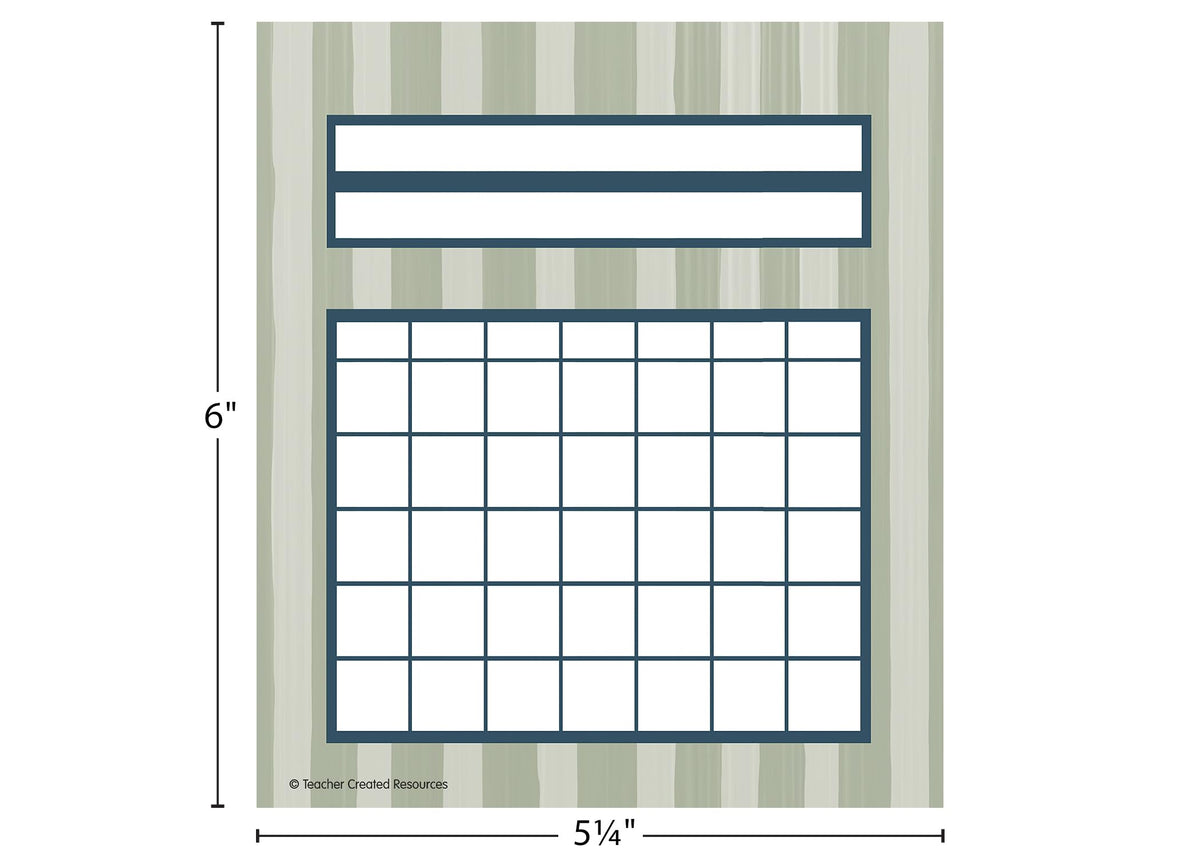 Teacher Created Resources Classroom Cottage Incentive Charts (TCR7192)