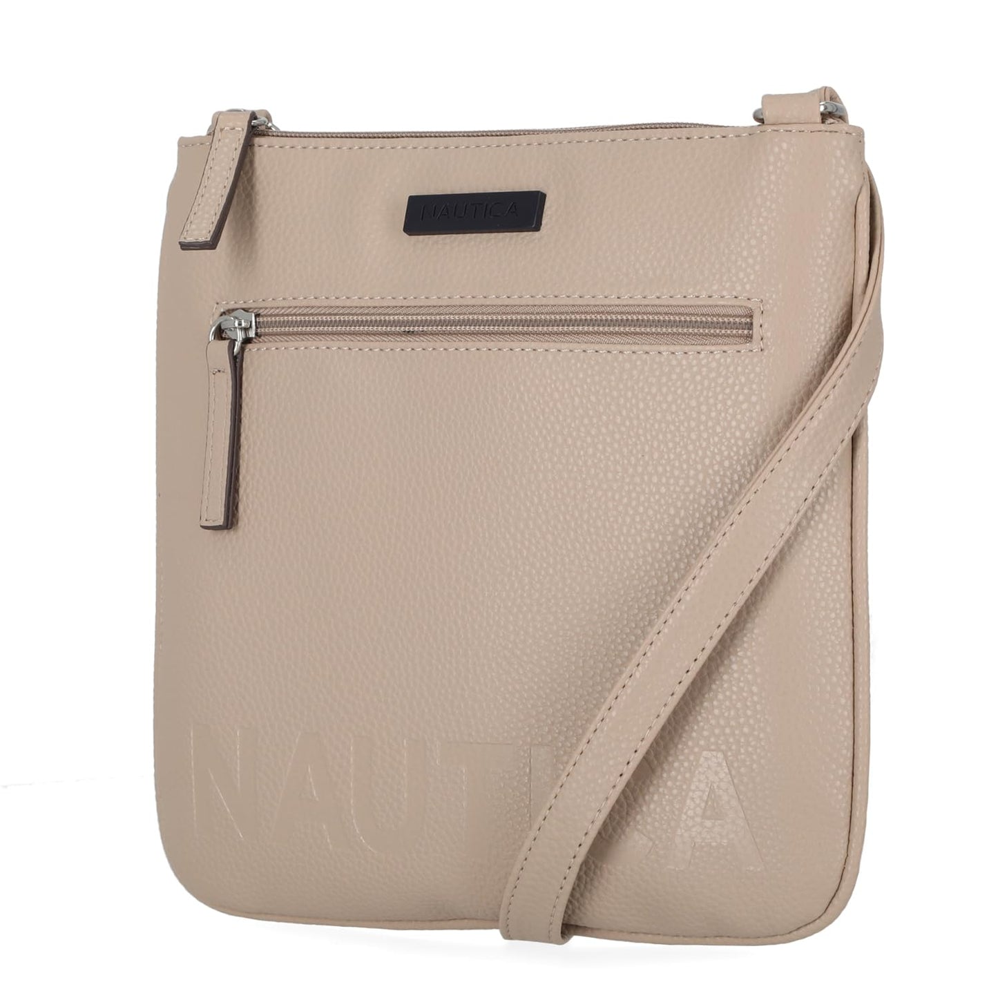 Nautica Lakeside Signature Jaquard North South Crossbody Bag