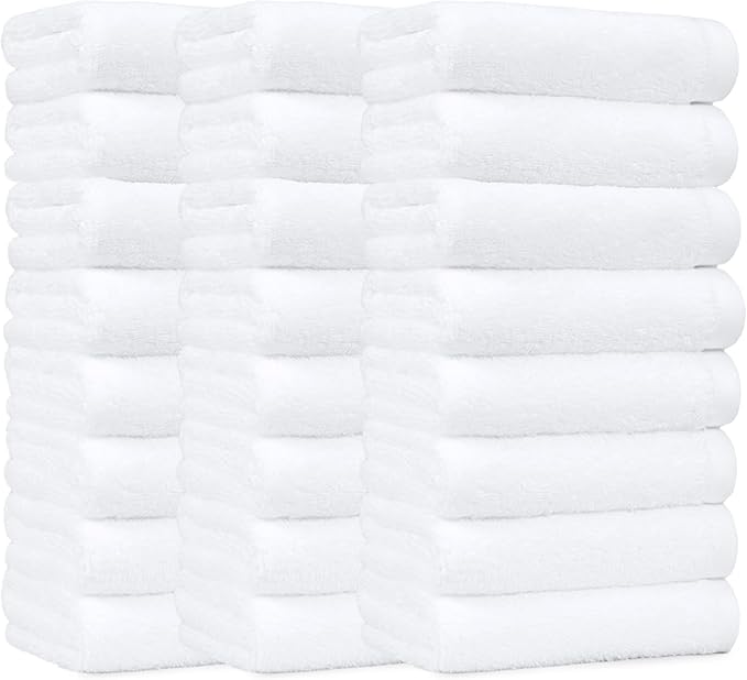 Amazon Basics Soft and Thick Cotton Hand Towels