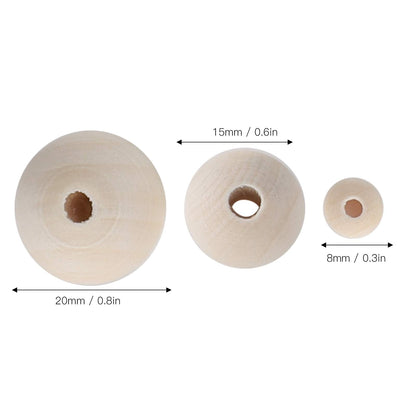 Baby Mobile DIY Kit, Nursery Wooden Frame Mobile Hanger Bed Bell Frame for Crafts Mobile Kit Wind Chime Bell Room Home Decor Gift