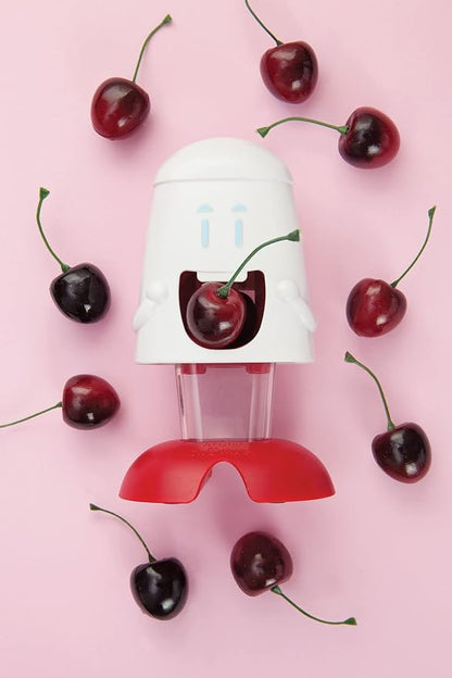 Talisman Designs Cherry Pitter | Family Friendly Kitchen Tools | Fun & Functional Cherry Chomper | Olive & Cherry Seed Picker for Kids | Gift Item
