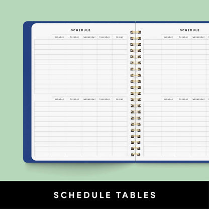 PAPERAGE Academic Planner, Weekly & Monthly Planner & Calendar, 12-Months, July 2026 - June 2027, (9.5" x 11"), School & Student Planning Agenda with Tabs, Bonus Pages & Inner Pocket, Sage Green