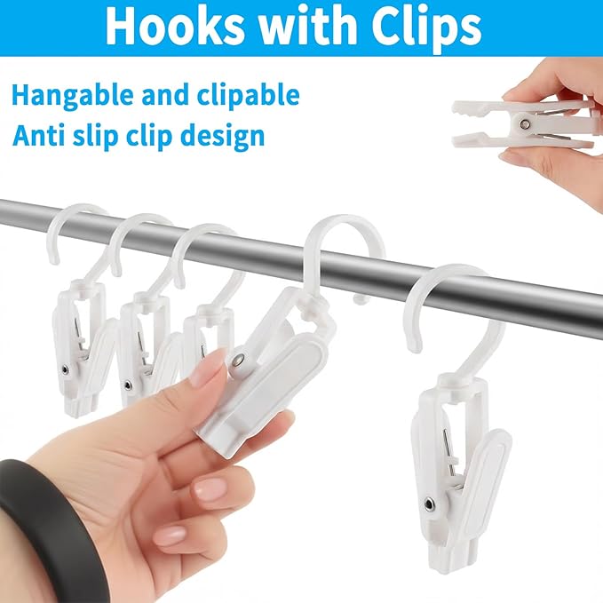 VinBee 20 PCS Laundry Hooks