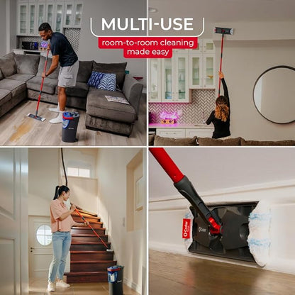 O-Cedar H2prO Flat Mop System | Quick Cleaning Tool | Clean