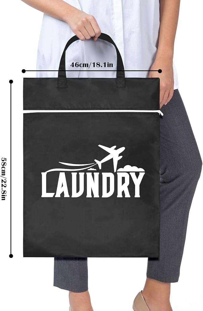 2 Pcs Large Travel Laundry Bag