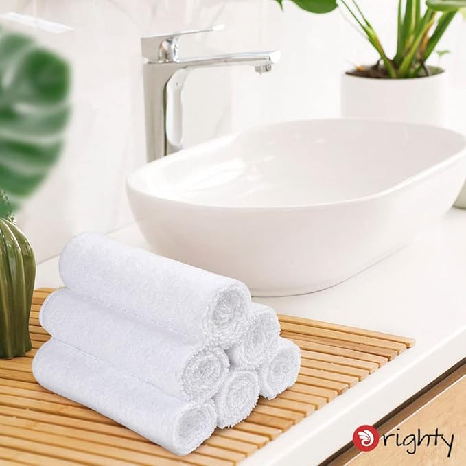 Orighty 6-Pack White Hand Towels