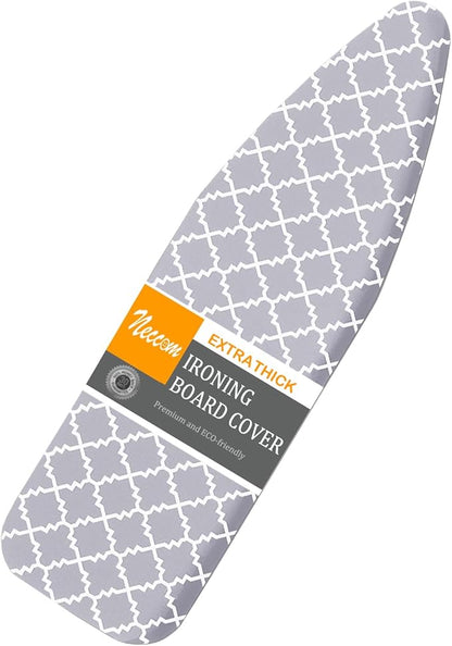Ironing Board Cover and Pad Standard Size 15"x54", Resists Scorching and
