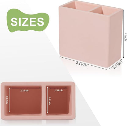 Diatomite Toothbrush Holder 2 Slots Tooth Brush Holder